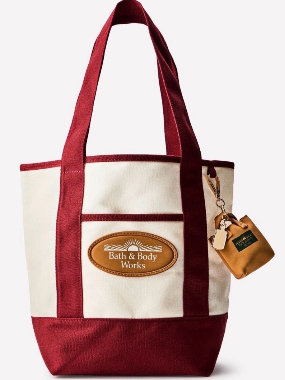 Bath & Body Works Members Exclusive Canvas Tote Bag with Pouch 2026